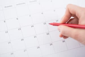 Be Mindful of These Upcoming Deadlines