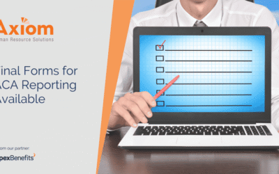 COMPLIANCE ALERT: Final Forms for ACA Reporting Now Available