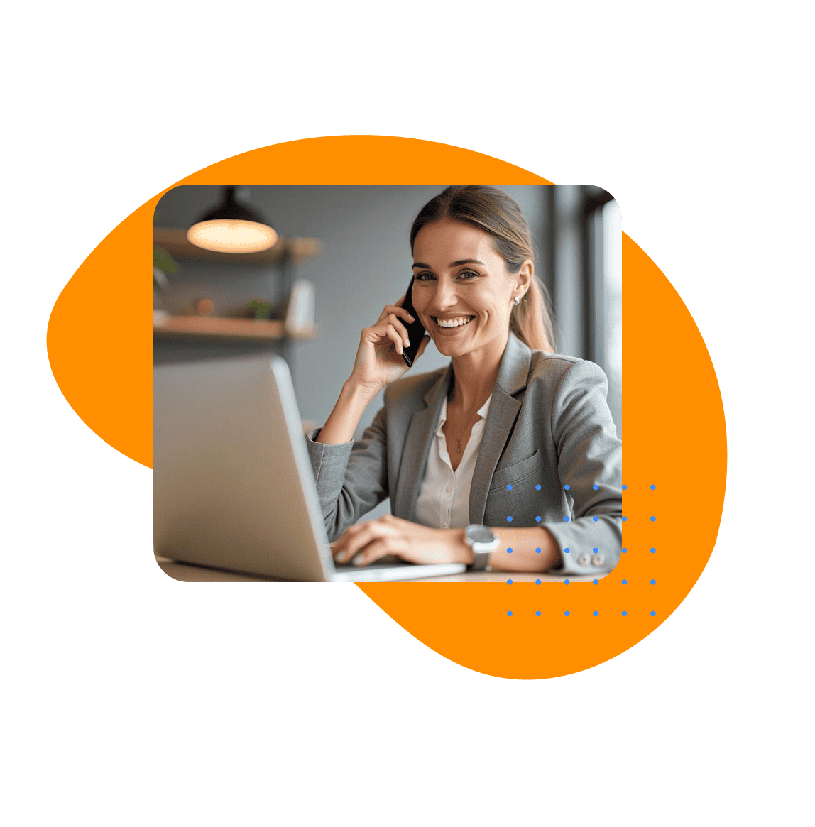 Woman reviewing options for the best hr and payroll software options on a laptop.