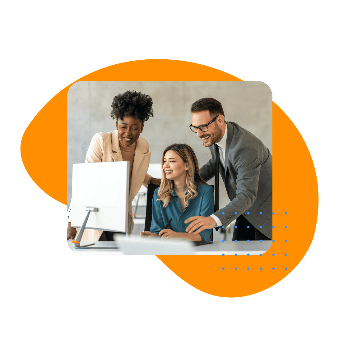 Woman reviewing options for the best hr and payroll software options on a laptop.