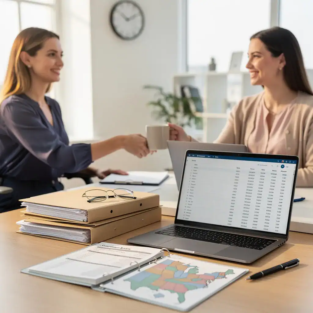 HR compliance and risk management discussion for outsourced HR and in-house HR teams